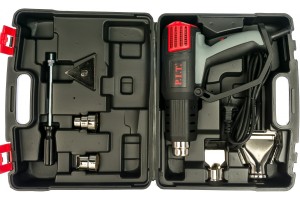 Фен P.I.T PHG 2001-C (2000Вт, 50-650°С, 250-500л/мин, дисплей, керам.нагрев)