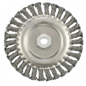 Корщетка для УШМ 150мм радиальная, витая Matrix 74645