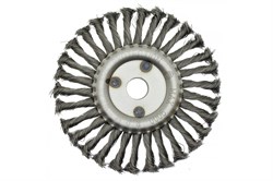 Корщетка для УШМ 180мм радиальная, витая ЧЕГЛОК 16-24-180