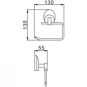 Бумагодержатель FRAP F1603-3