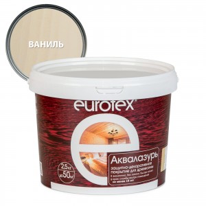 Деревозащитное средство Eurotex ВАНИЛЬ 2,5кг