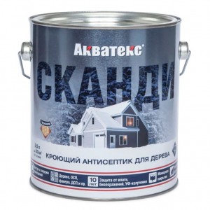 Антисептик д/дерева Сканди акватекс карамель 2,5л