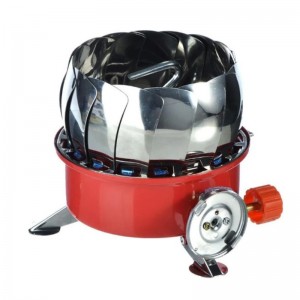 Плитка газовая К-203 KOVAR портативная (чехол+коробка), пьезоподжиг, под баллон 220гр /1/50