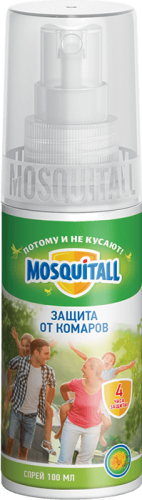 Спрей от комаров д/детей 100мл Москитол 23554