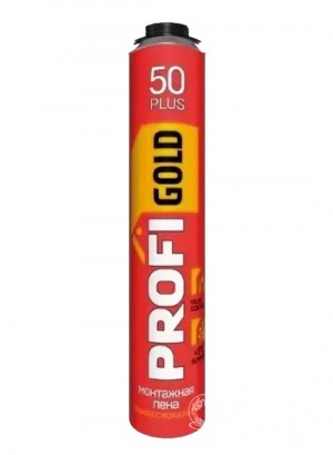 Пена монтажная Зимняя ЭКСПЕРТ PROFI GOLD 50л, 850мл Новые Технологии