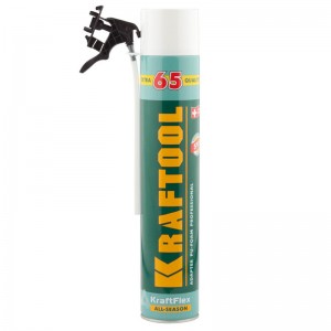 Пена монтажная всесезонная адаптерная 750мл KRAFTOOL 41175