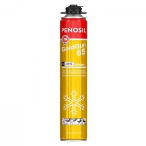 Пена монтажная Penosil GOLD GUN WINTER (-18*) ПРОФ 65 875мл