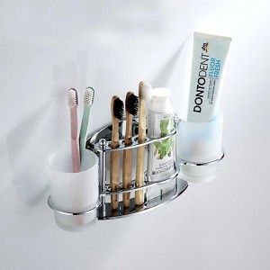 Держатель 2 стакана з/щётка и паста LEDEME L101