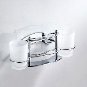 Держатель 2 стакана з/щётка и паста LEDEME L101