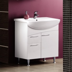 Раковина встраиваемая ERICA ERI60 белый (S-UM-ERI60/1/2) 019402