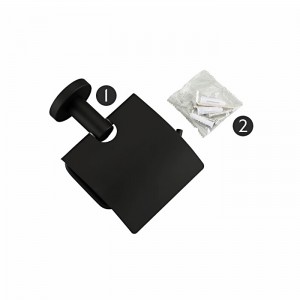 Бумагодержатель черный FRAP F30203