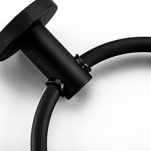 Полотенцедержатель черный FRAP F30204