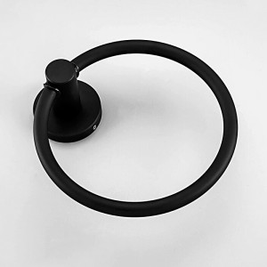 Полотенцедержатель черный FRAP F30204