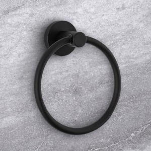 Полотенцедержатель черный FRAP F30204