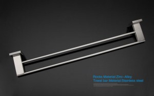 Полотенцедержатель двойной 600 мм GAPPO G1709