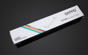 Полотенцедержатель двойной 600 мм GAPPO G1709