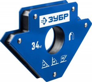 Уголок магнитный для сварочных работ до 34кг ЗУБР УМ-3 40050-34