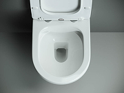 Унитаз подвесной MONO Rimless, с крепежом, с сиденьем-крышкой с микролифтом CN1905