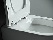 Унитаз подвесной MONO Rimless, с крепежом, с сиденьем-крышкой с микролифтом CN1905