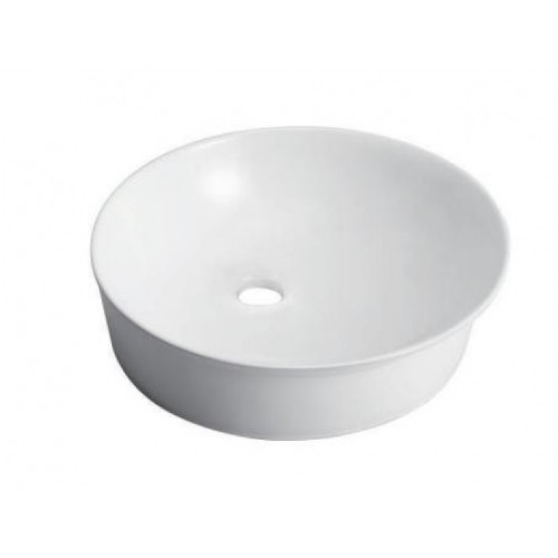 Раковина керамическая накладная белая Gappo GT101