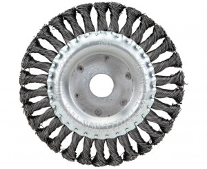 Корщетка для УШМ 150мм радиальная, витая YIDA T554253