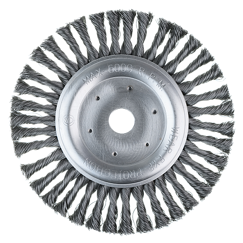 Корщетка для УШМ 200мм радиальная, витая YIDA T869706