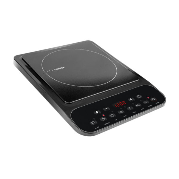 Плитка индукционная Centek CT-1517 Black 8 настр. мощности, 7 программ, таймер, LED-дисплей