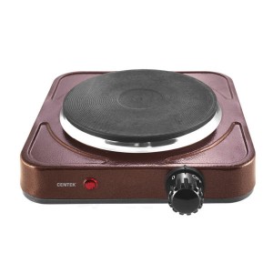 Плитка электрическая Centek CT-1506  1конф ЧУГУН 155мм, 1000Вт, индикатор работы