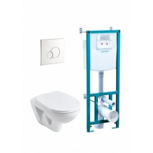 Система инсталяции Пэк Бореаль под. унит+инст+кноп бел+сид SC