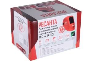 Маска сварщика Ресанта МС-2 RED 65/117