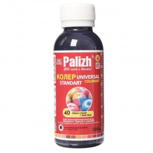 Паста универ колер. ПалИж №40 темно-синий 100мл
