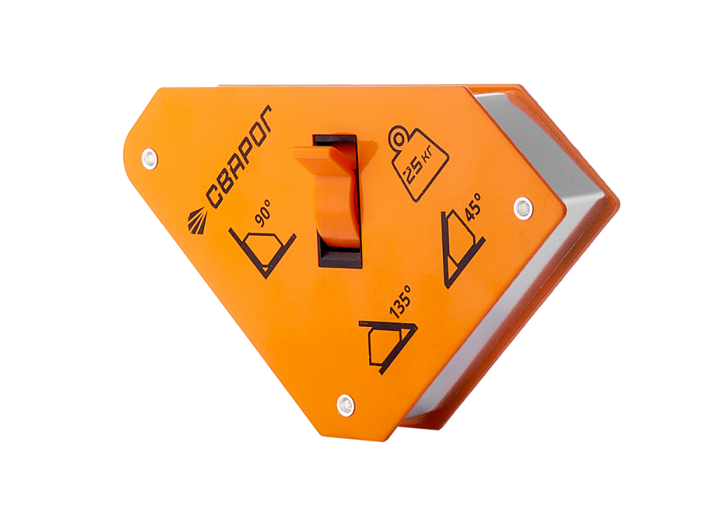 Угольник магнитный МОТ-25