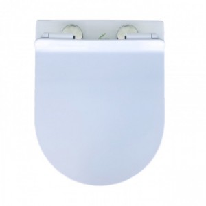 Унитаз подвесной K47, безободковый, сиденье ДП, крепления EvaGold