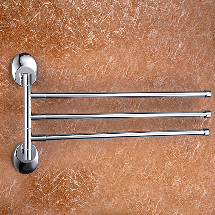 Полотенцедержатель тройной поворотный FRAP F1613