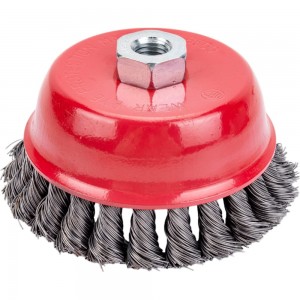 Корщетка для УШМ 125мм чашка, витая YIDA T596061