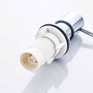 Дозатор врезной для мойки 240мл хром LEDEME L405-2