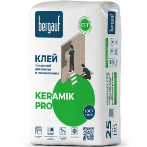 Клей для пенополистирола, минваты и нанесения армирующего слоя Bergauf Isofix 25кг