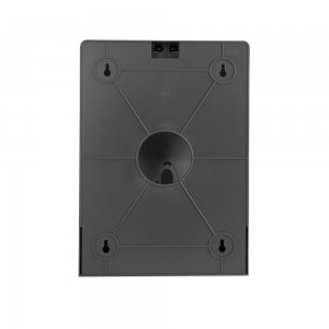 Диспенсер GFmark для бумажного полотенца с ключом СЕРЫЙ с ГЛАЗКОМ - капля, пластиковый. Под Z и V