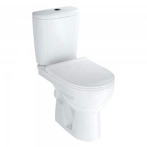 Унитаз-компакт "ГАЛАНТ" (белый, выпуск прямой, с арматурой, креплен. и сиденьем) г.Киров