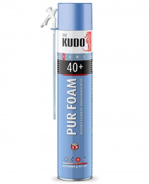 Пена монтажная KUDO HOME 40+ всесезонная 1000мл KUPH10U40+