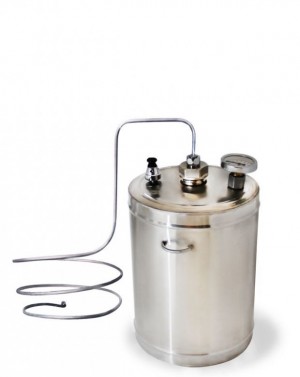 Дистиллятор дачно - деревенский 12,0 л ПЕРВАЧ с охладителем, без использования водопровода