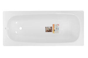 Ванна стальная 1600*700 белая орхидея с опорной подставкой DONNA VANNA ВИЗ