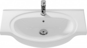 Раковина встраиваемая ERICA ERI80 белый (S-UM-ERI80/1/2) 019406