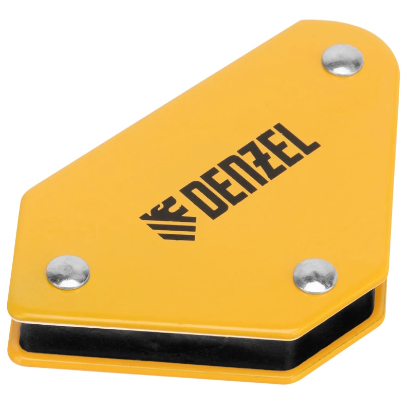 Набор из 2 магнитных сварочных фиксаторов и магнитной клеммы "масса"// Denzel 97557