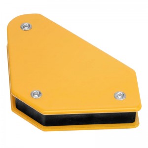 Набор из 2 магнитных сварочных фиксаторов и магнитной клеммы "масса"// Denzel 97557