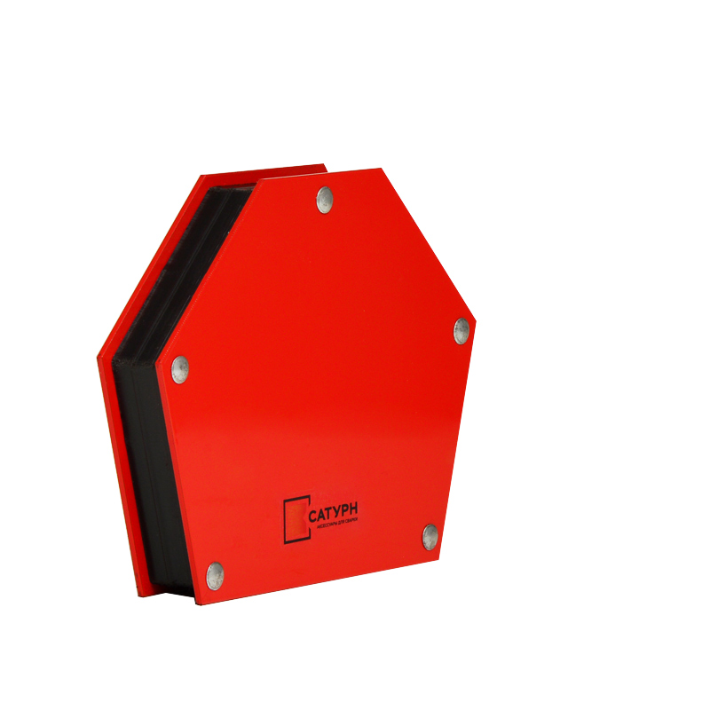 Магнитный фиксатор САТУРН МФ 402 красный (усилие 25кг)