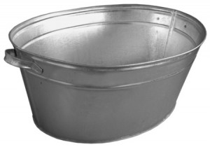 Ванна оцинк 40л