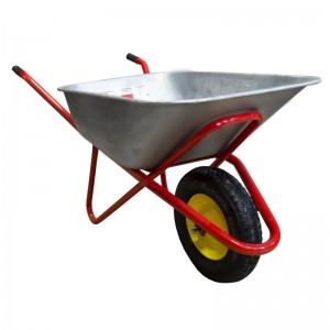 Тачка строительная BRAIT (110л, 220кг) одноколесная ПНЕВМО 4,00-8/16