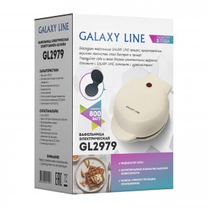 Вафельница Galaxy LINE GL2979 БЕЖЕВЫЙ 800 Вт