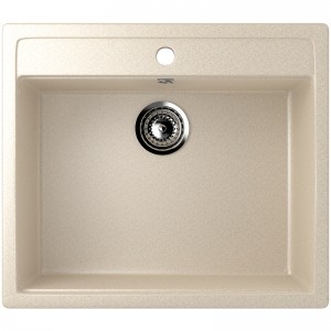 Мойка Ulgran U-104-328 квадратная, 560*495 мм бежевый